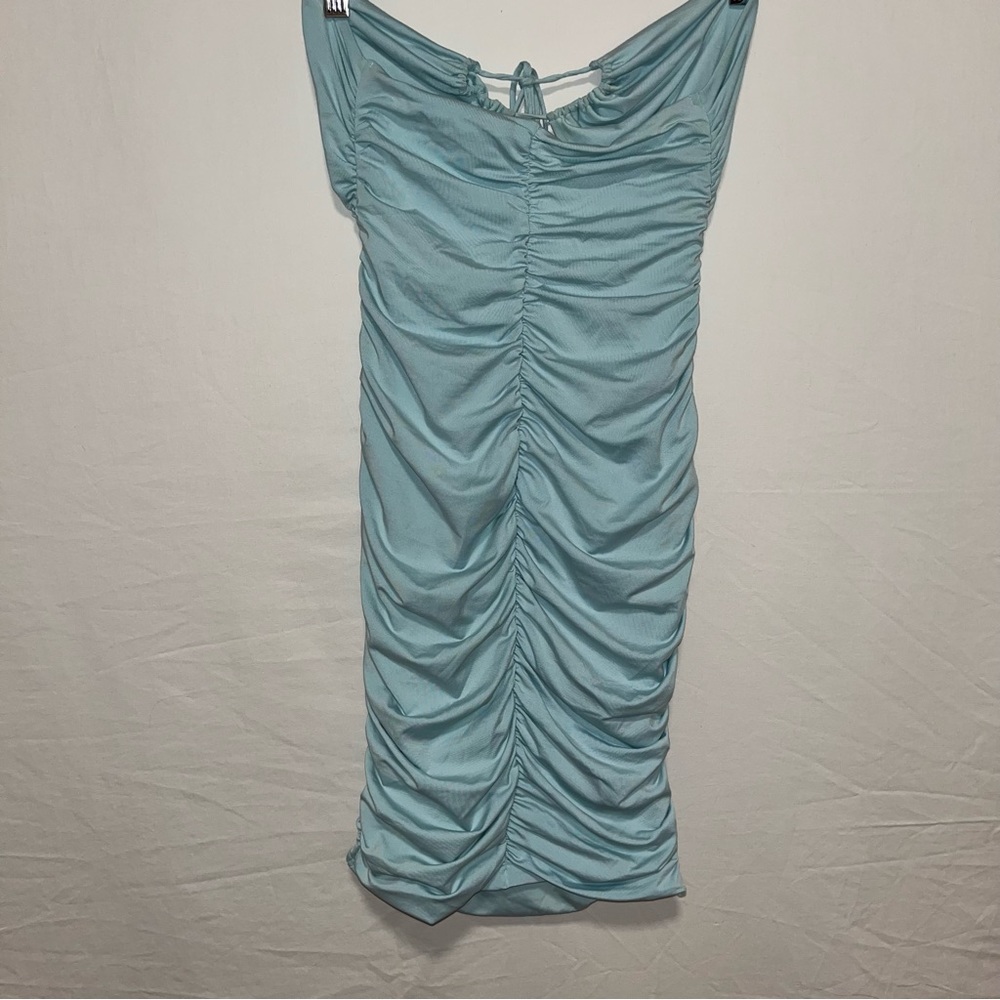 Oh Polly Ruched Mini Dress - Picture 2 of 3